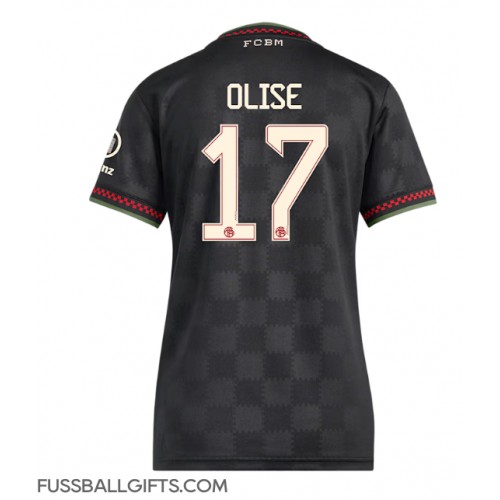 Bayern Munich Michael Olise #17 Fußballbekleidung 3rd trikot Damen 2025-26 Kurzarm